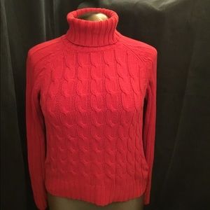 RED ONE ON ONE TURTLENECK